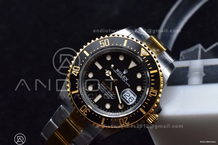 Dial Two on Bracelet SS VS YG Black SmartChoice SS Edition 1073 VSF 126603 Best Tone Sea-Dweller YG 1122